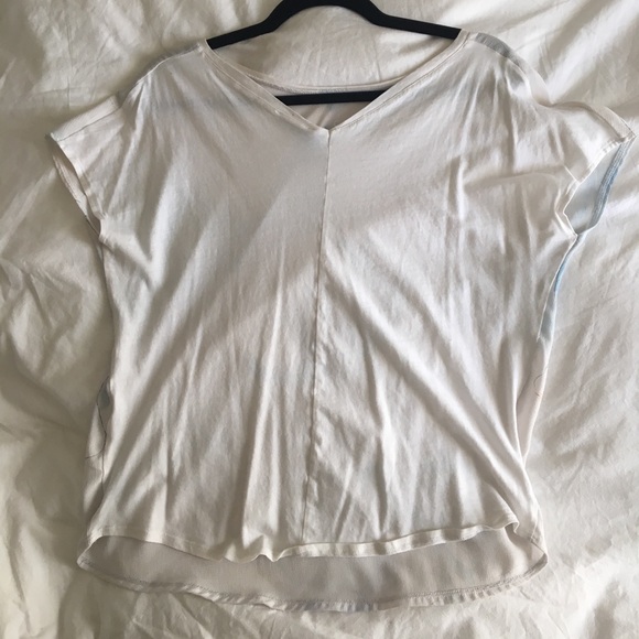 White Zara blouse/top with light print - Picture 2 of 5